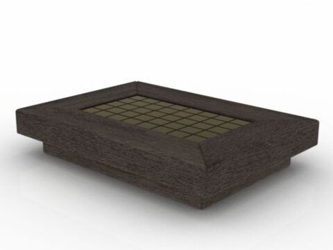 Coffee Table Quad 3d model