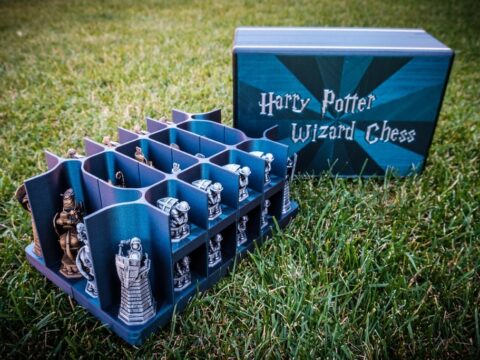 Harry Potter Wizard Chess with Storage Box 3d model