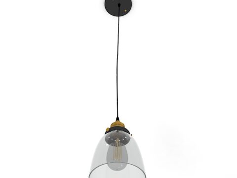 LOFT CLEAR GLASS CLOCHE 3d model