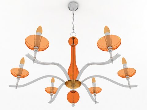 Luster ARIZZI 454-6 Chandelier 3d model