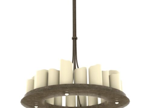 Luster Cosmorelax Kevin Reilly Math Ring Chandelier 3d model