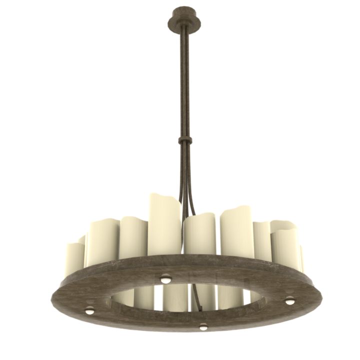 Luster Cosmorelax Kevin Reilly Math Ring Chandelier 3d model