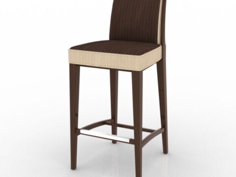 Montbel Newport 01881 Bar Chair 3d model