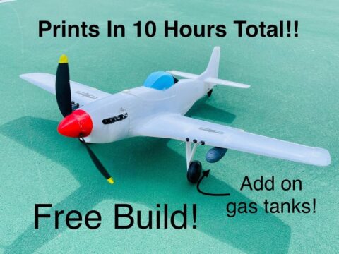 P-51 Mustang From WWII 3d model