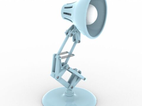 Pixar Lamp luxo 3d model