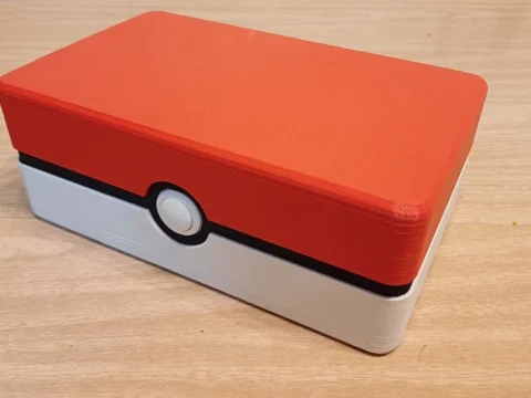 Pokemon TCG Box Card Organizer 3d model