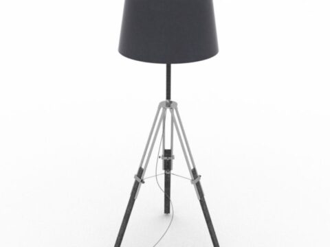 Tripod Floor Lamp 3d model
