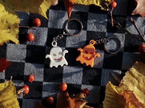 Vampire Ghost Keychain 3d model