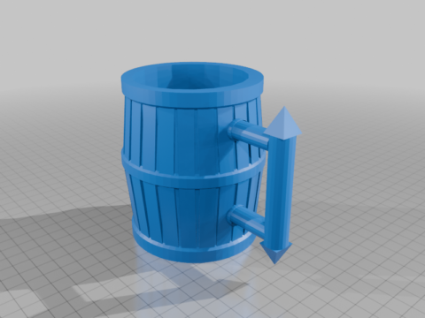 can holder 3d model
