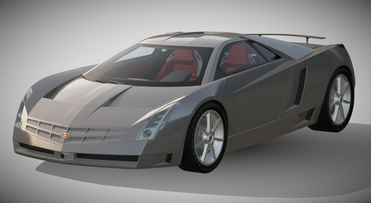 2002 Cadillac Cien Concept 3d model