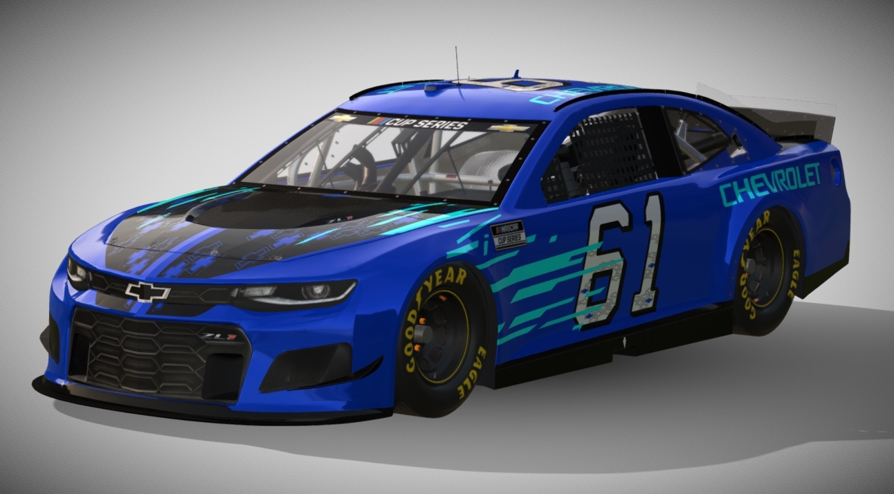 2020 NASCAR Chevrolet Camaro Zl1 1LE 3d model