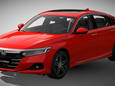 2021 Honda Accord 3d model
