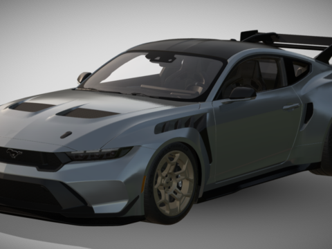 2025 Ford Mustang GTD 3d model