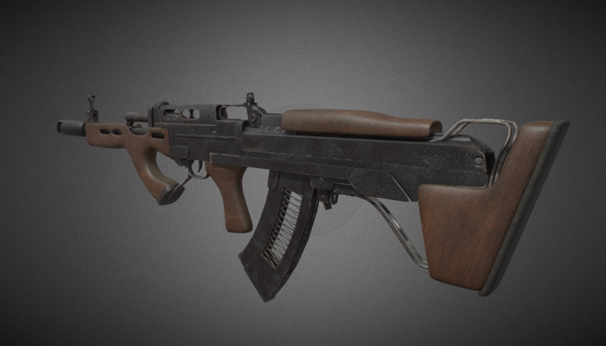 Bulldog Metro Exodus 3d model