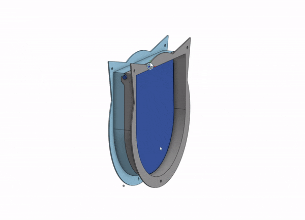 Cat door2 3d model