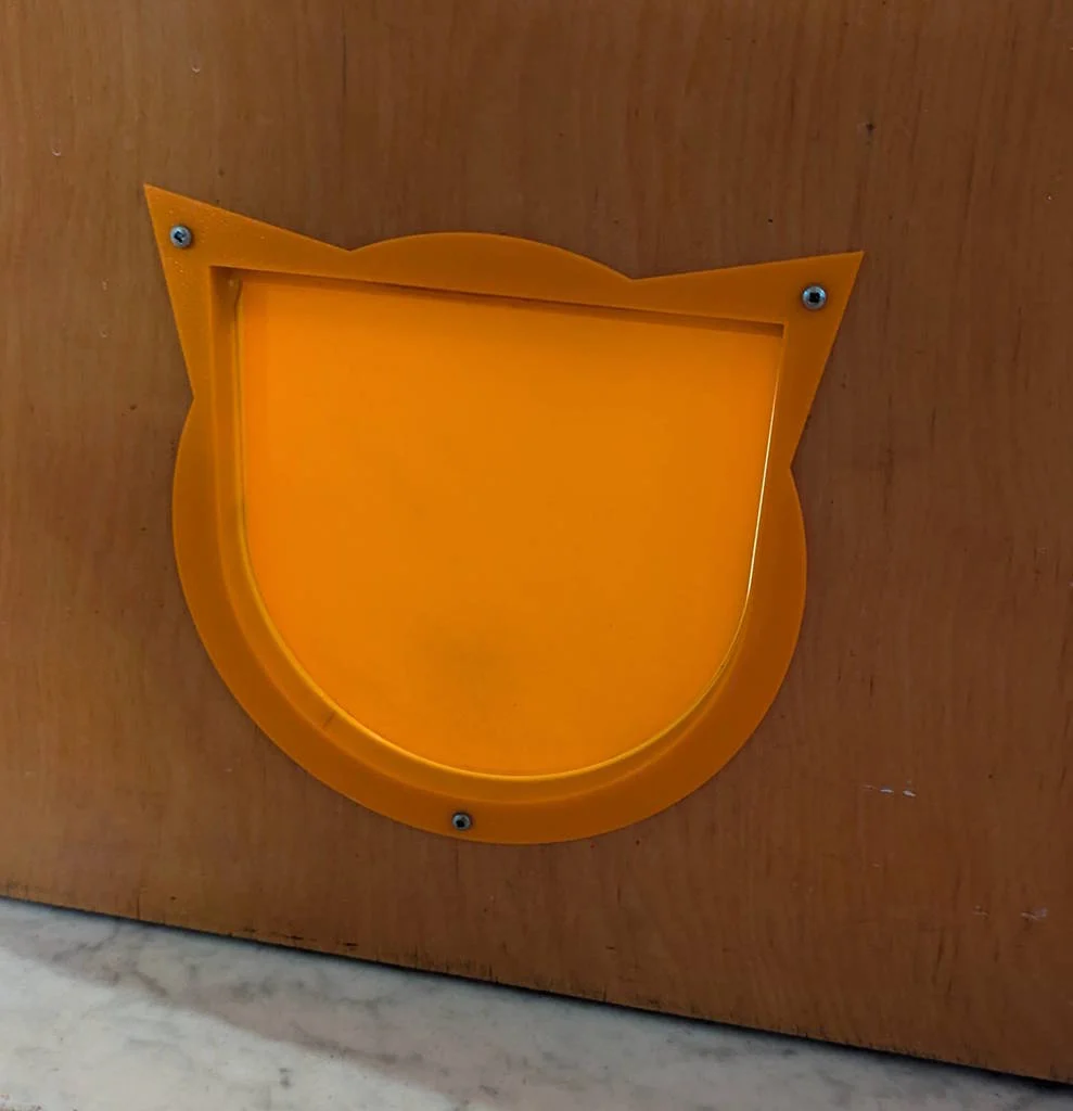 Cat door3 3d model