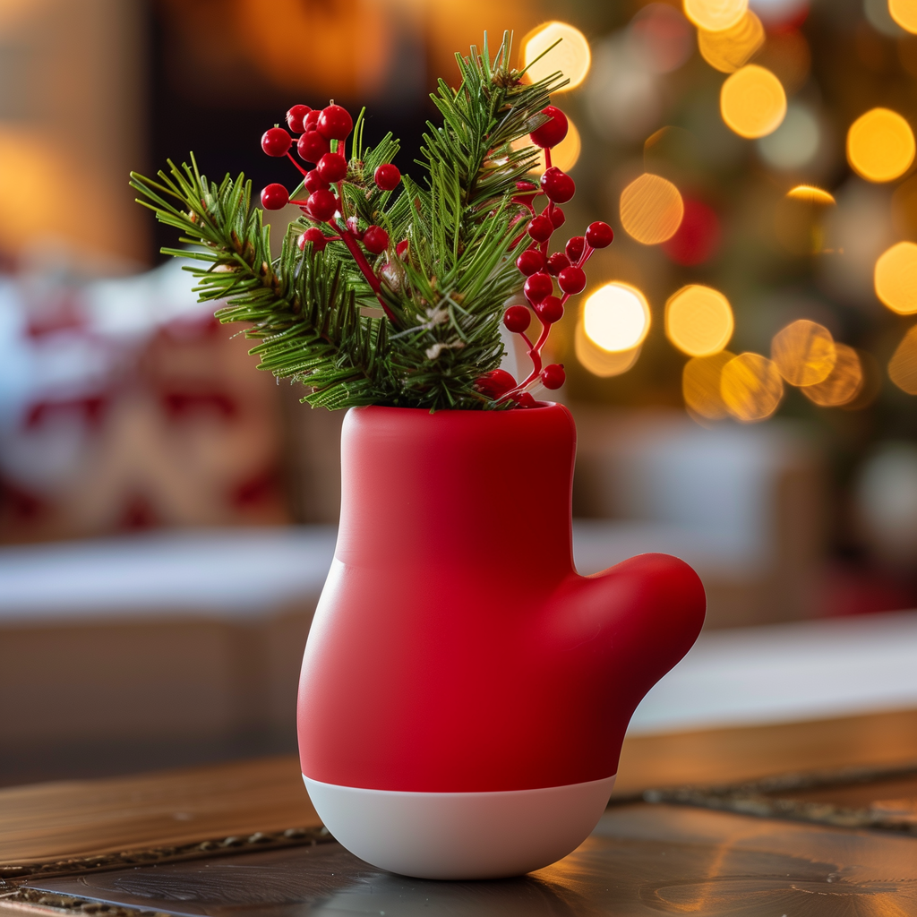 Cozy Mitten Vase 3d model