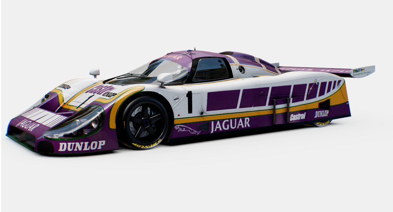 Jaguar XJR 9 3d model