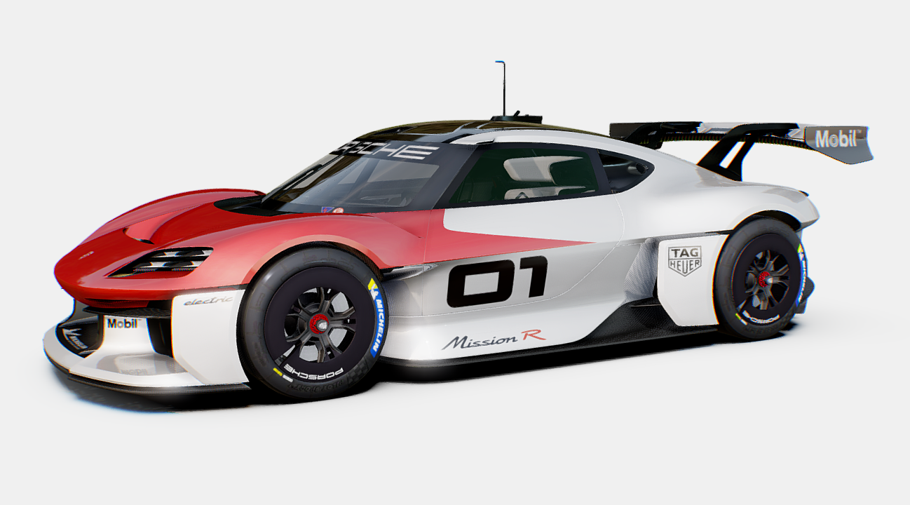 Porsche Mission R 3d model