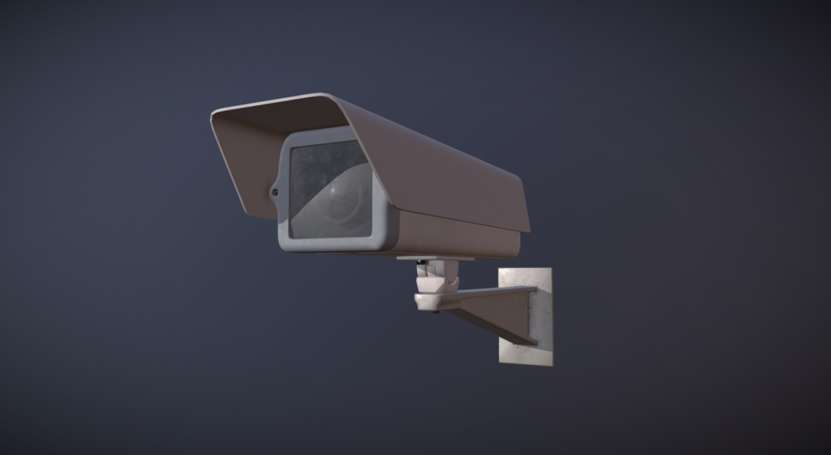 surveillance camera 3d model