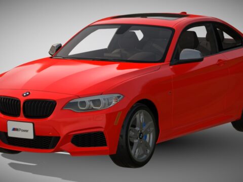 2014 BMW M235i Coupe 3d model