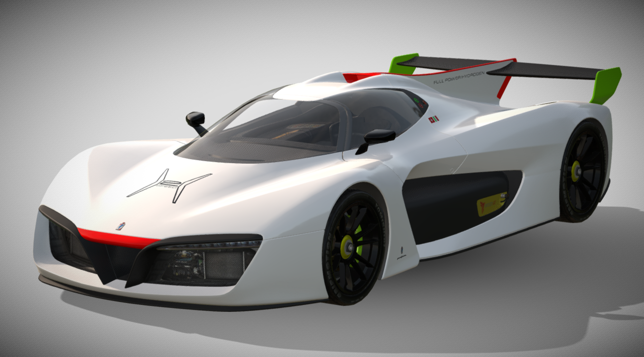 2017 Automobili Pininfarina H2 Speed Concept 3d model