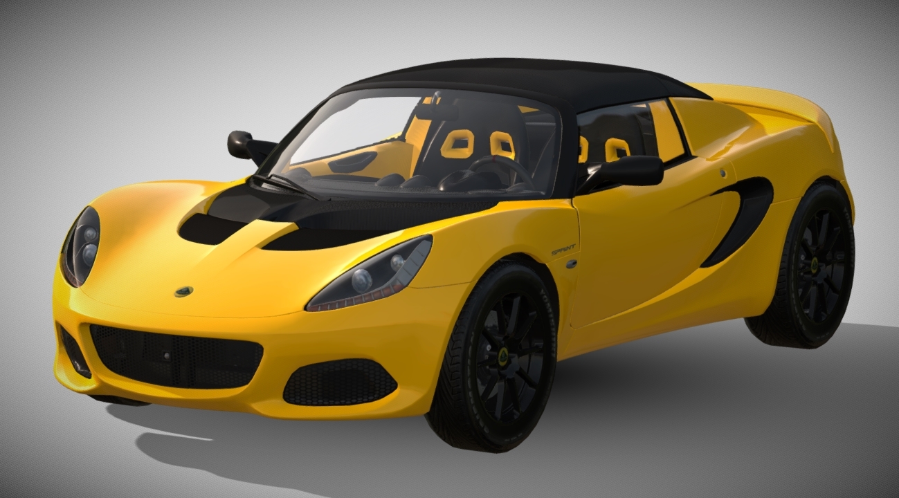 2018 Lotus Elise Sprint 220 3d model