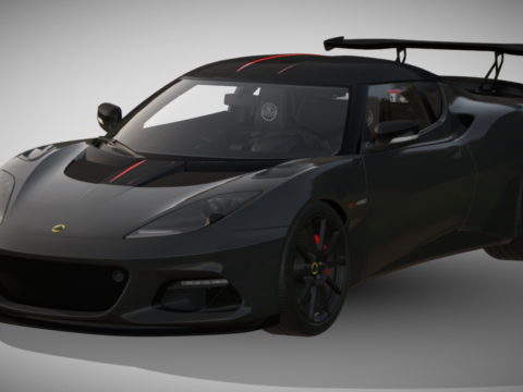 2018 Lotus Evora GT430 3d model