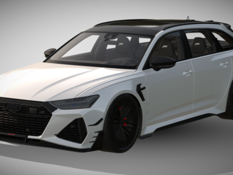 2020 ABT Sportline Audi RS6-R 3d model