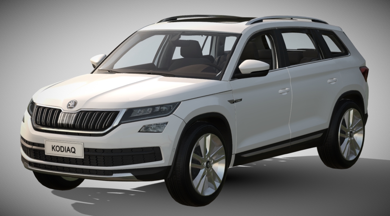 2020 Skoda Kodiaq TSI 380 4X4 3d model