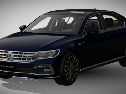 2021 Volkswagen Phideon 380 TSI 3d model