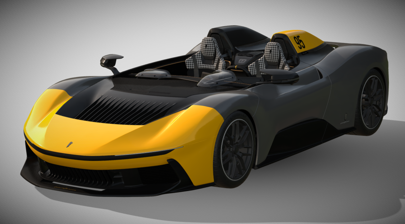 2025 Automobili Pininfarina B95 3d model