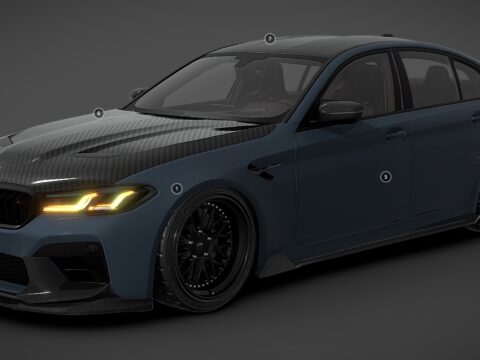 BMW M5 3d model