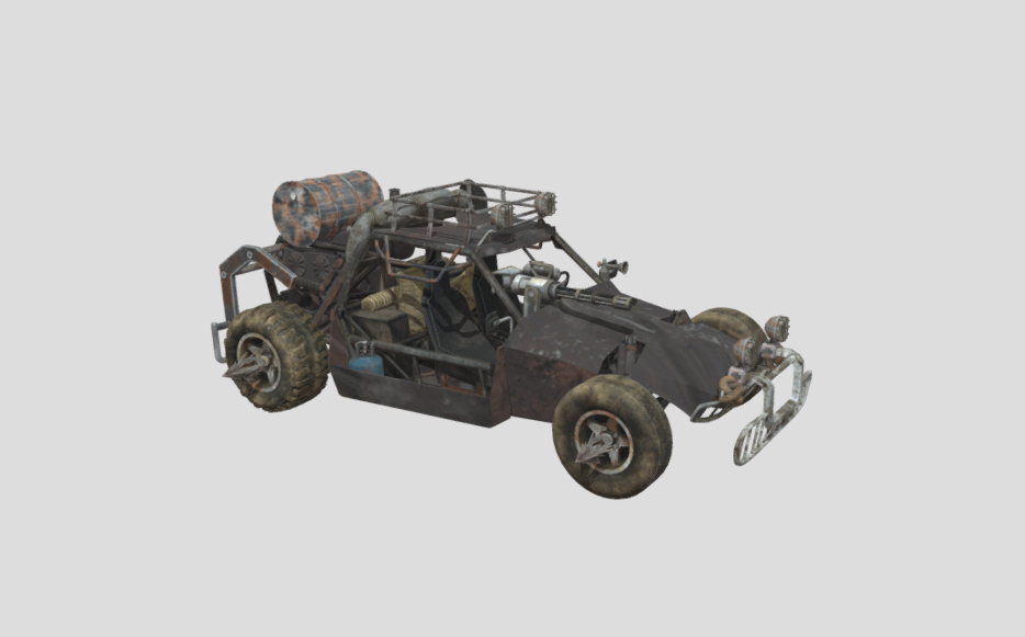 Doomsday Buggy 3d model