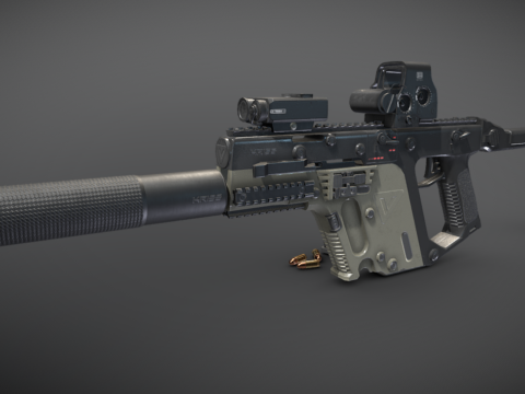 Kriss 3d model