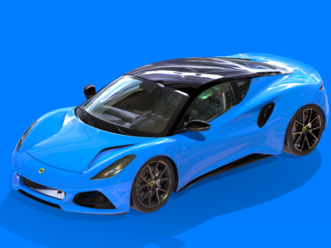 Lotus Emira 3d model