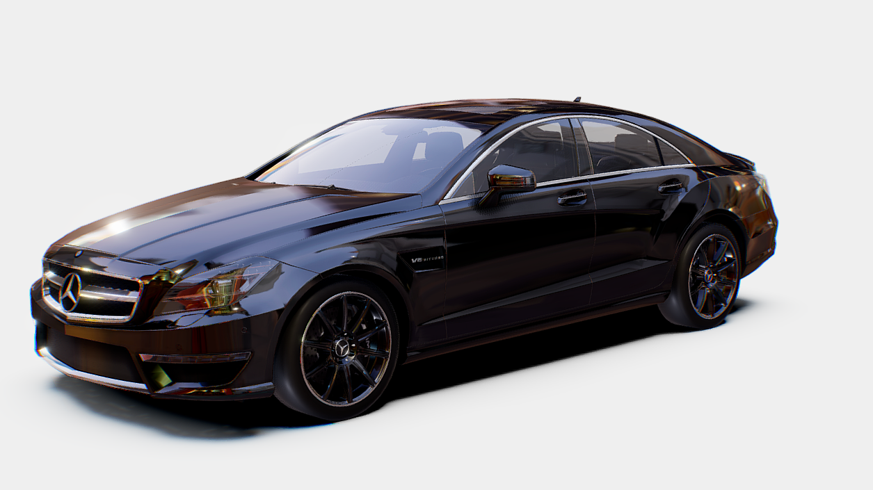 Mersedes CLS 63 3d model
