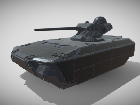 Rheinmetall KF-41 Lynx IFV Evo 3d model