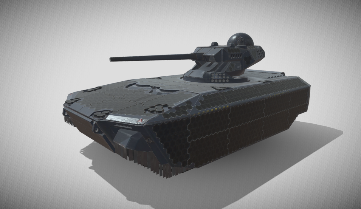 Rheinmetall KF-41 Lynx IFV Evo 3d model