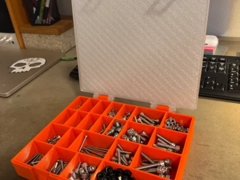 Screw Box 3d model