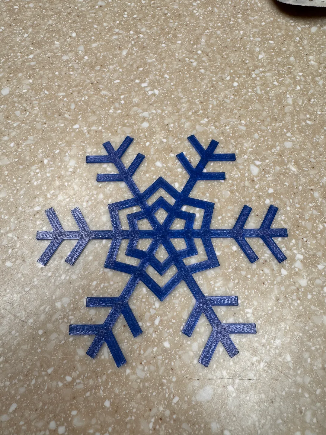 Simple Snowflake 3d model