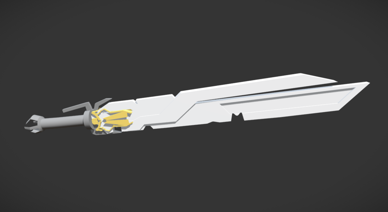 Star Saber (From Transformers Prime) 3d model