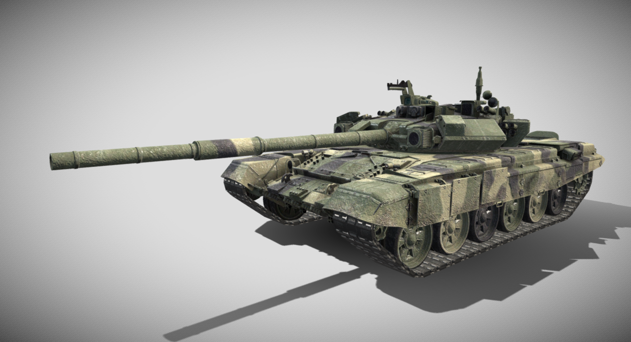 T-90M Main Battle Tank 3d model