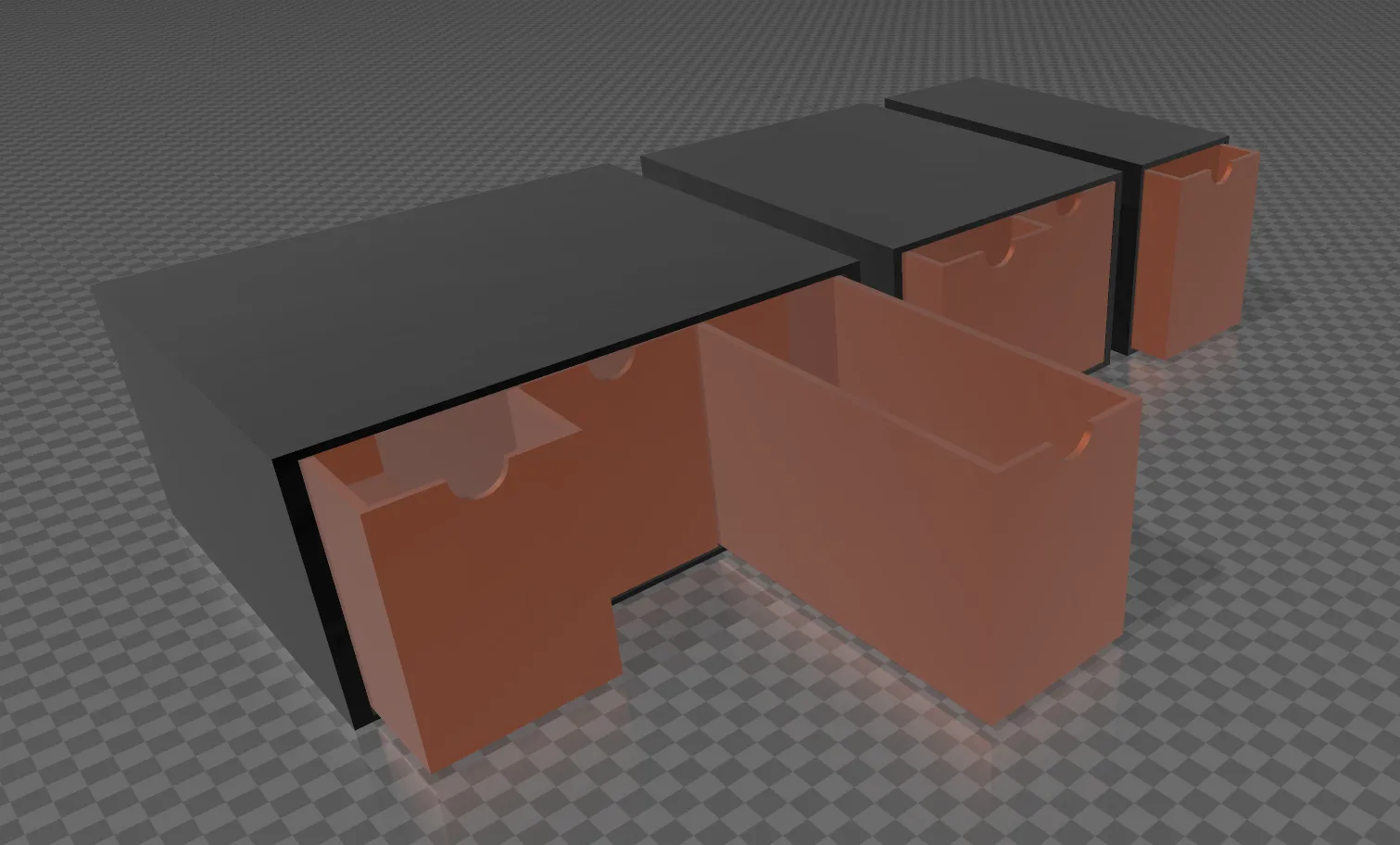 TCG Box for Easy Storage2 3d model