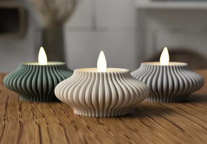 Tea light holder 3d model