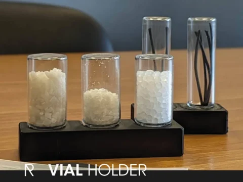 Vial holder - Stand 3d model