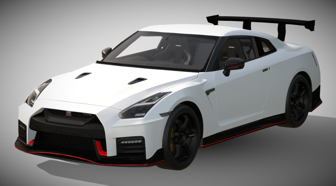 2017 Nissan GT-R Nismo (R35) N-Attack Package 3d model