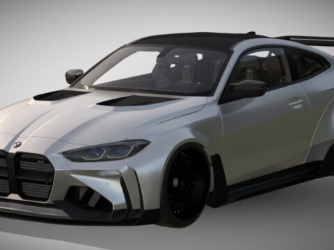 2022 BMW G82 M4 ADRO CARBON FIBER WIDEBODY KIT 3d model