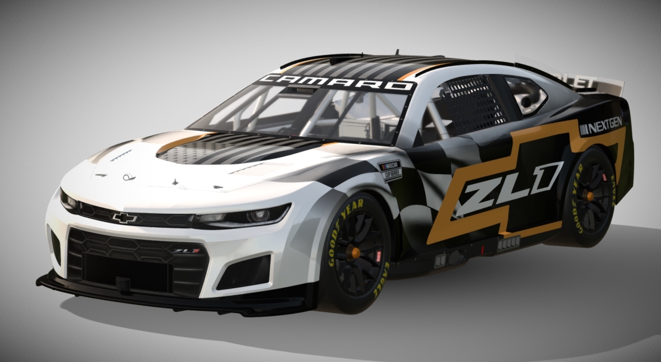 2022 NASCAR Chevrolet Camaro ZL1 Next Gen 3d model