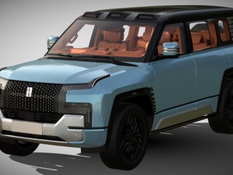 2023 BYD Yangwang U8 3d model